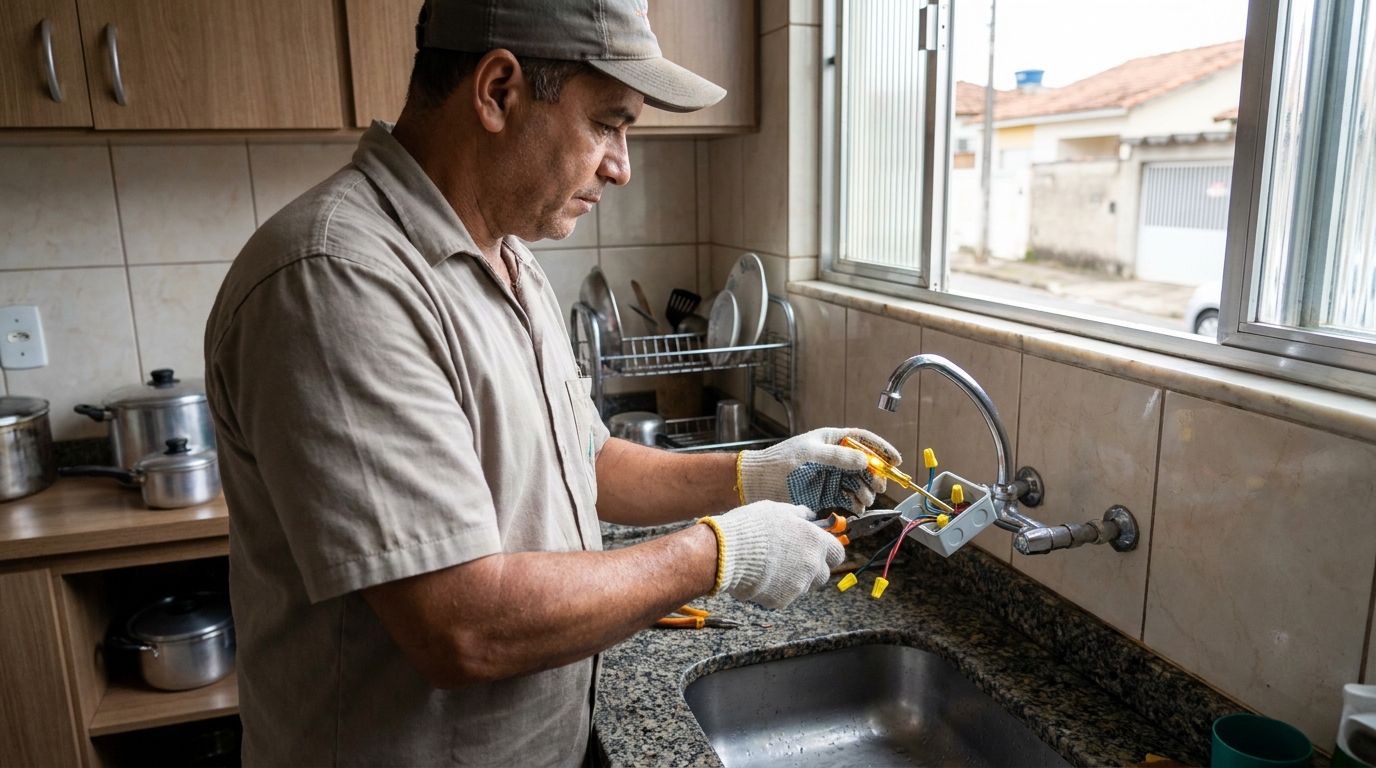 Adequação de Ponto Elétrico em Cuiabá‑MT