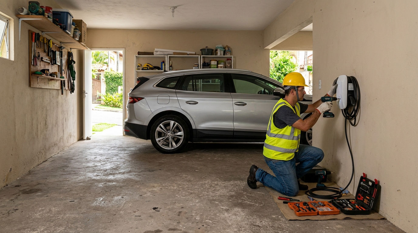 Instalação em Garagem ou Condomínio em Cuiabá‑MT