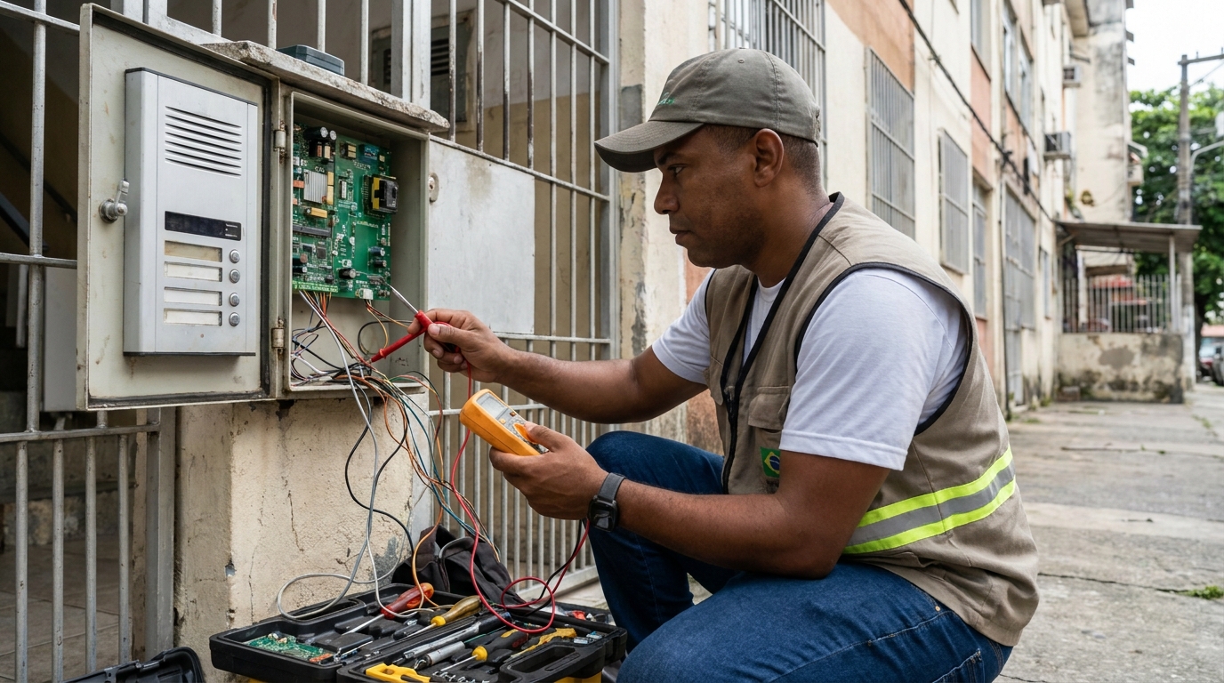 Reparo de Placa e Campainha em Cuiabá‑MT